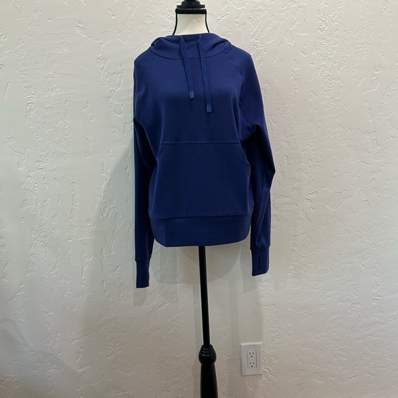 Branwyn Other - Branwyn -  Navy Hoodie  85% Merino Wool NWT. CG